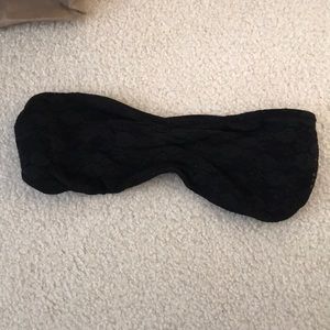 Black Lace Victoria Secret PINK Bandeau